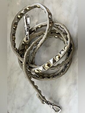 Bandolier studded leather crossbody strap. Pristine condition ❤️